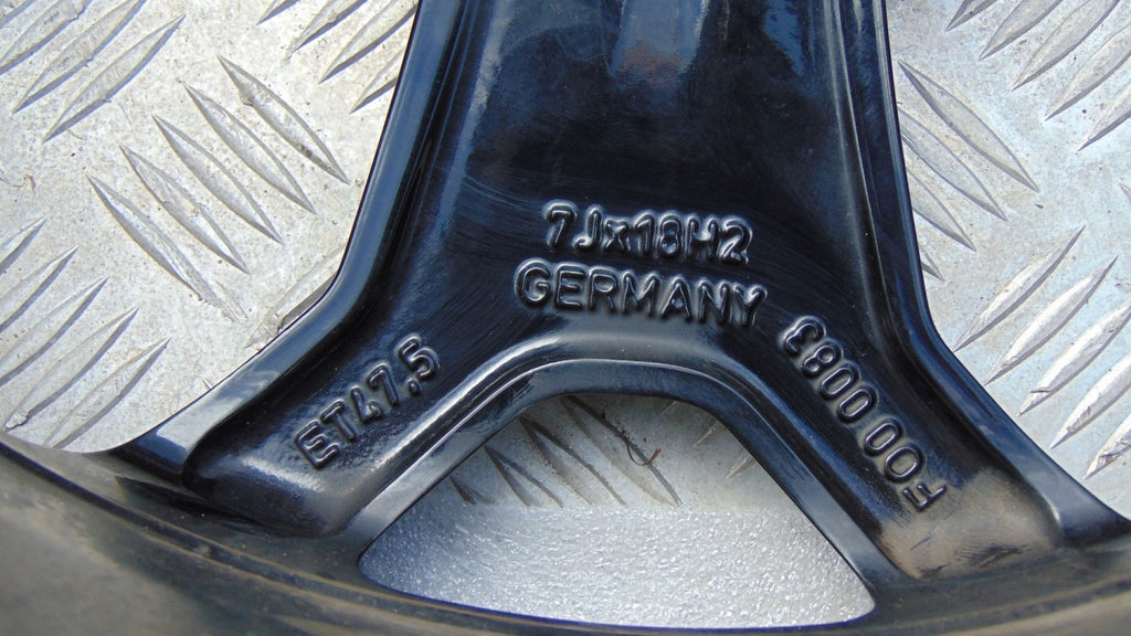 1x Alufelge 18 Zoll 7.0" 5x108 47ET Glanz Schwarz JX7J-1007-E1A Ford Focus FEL7827772060tz