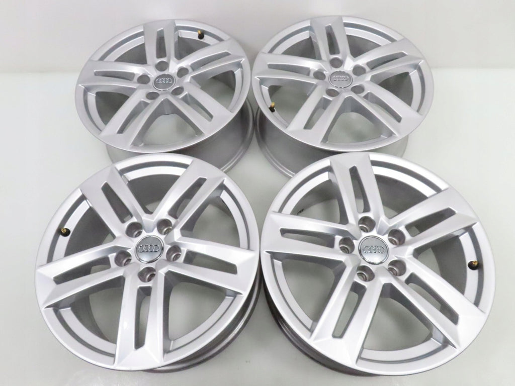4x Alufelge 17 Zoll 7.0" 5x112 42ET Silber 8W0601025P Audi A4 B8 Rim Wheel FEL4526678302ve
