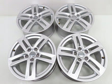 Laden Sie das Bild in den Galerie-Viewer, 4x Alufelge 17 Zoll 7.0" 5x112 42ET Silber 8W0601025P Audi A4 B8 Rim Wheel FEL4526678302ve