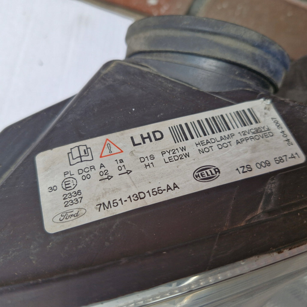 Frontscheinwerfer Ford C-Max 7M51-13D155-AA Xenon Links Scheinwerfer Headlight SCH9881864362mq