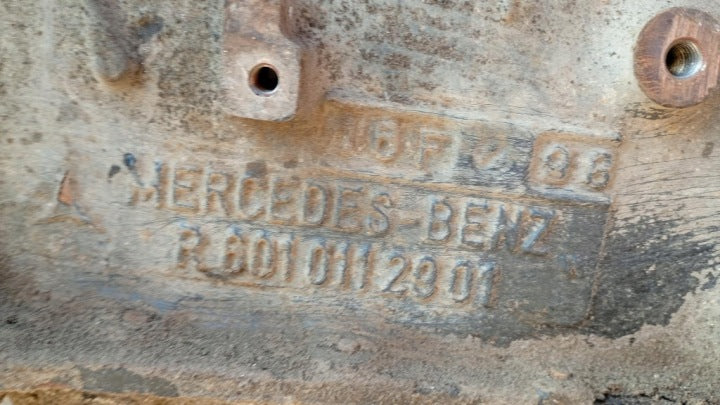 Motor Mercedes-Benz Vito 2.3 315TKm 1998 Diesel Engine Unkomplett MOT8104948942jp