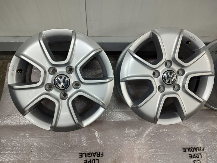 4x Alufelge 16 Zoll 6.5" 5x120 62ET 2H0071496 VW Amarok Crafter Rim Wheel FEL2205831933dj