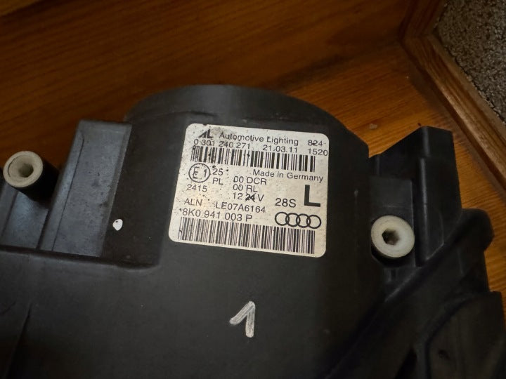 Frontscheinwerfer Audi A4 B8 8K0941003 Links Scheinwerfer Headlight SCH6590224365co