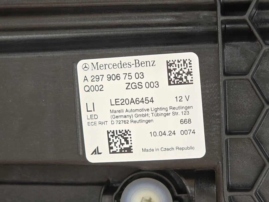 Frontscheinwerfer Mercedes-Benz Eqs V297 A2979061102 A2979067503 Links Headlight SCH9410045462bl