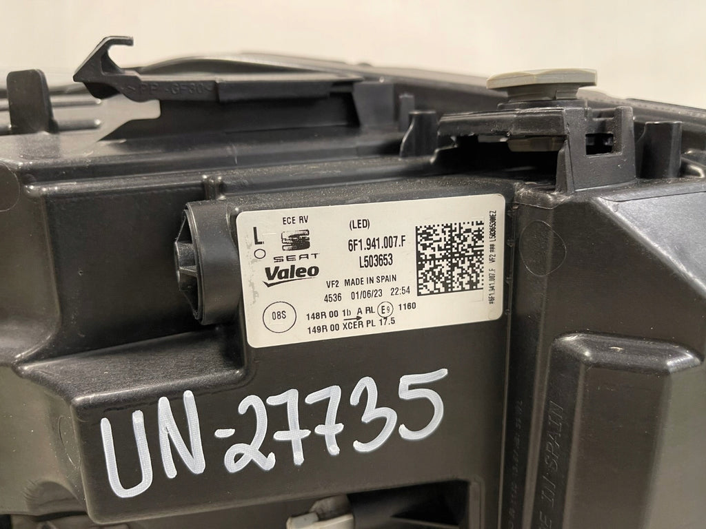 Frontscheinwerfer Seat I Ibiza 6F1941007F Full LED Links Scheinwerfer Headlight