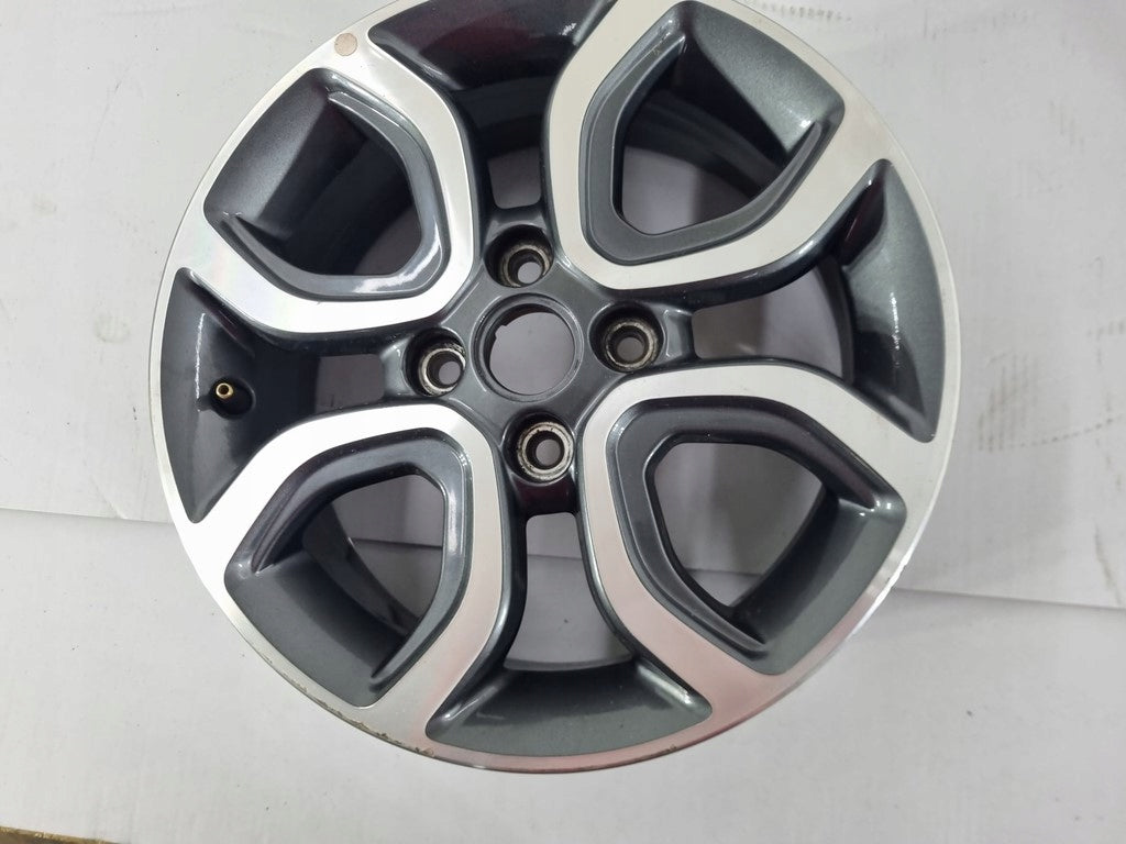 1x Alufelge 15 Zoll 6.0" 4x100 51ET Glanz Graphit 52910-G6350 Kia Mg Rim Wheel FEL2528906797nj