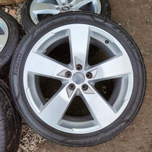 Laden Sie das Bild in den Galerie-Viewer, 4x Alufelge 20 Zoll 8.5" 5x112 43ET Glanz Silber 4K0601025K Audi A6 Rim Wheel FEL2723133474cz
