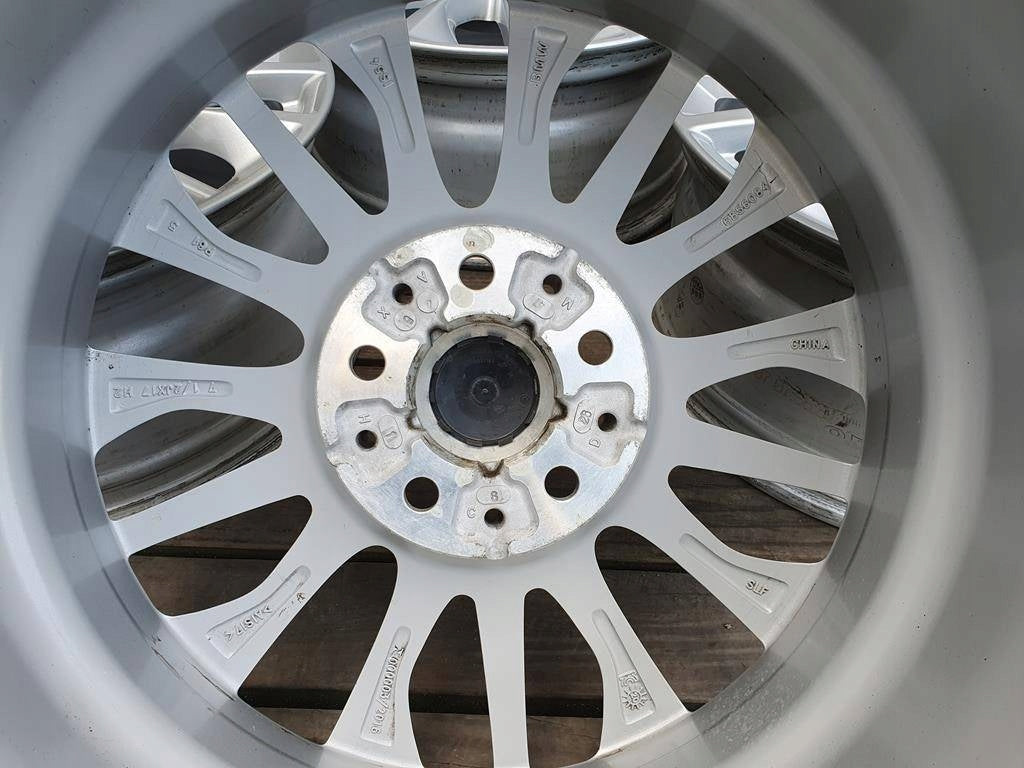 4x Alufelge 17 Zoll 7.5" 5x112 54ET Glanz Silber 6856084 BMW F45 1 F40 Rim Wheel FEL4151329197pz