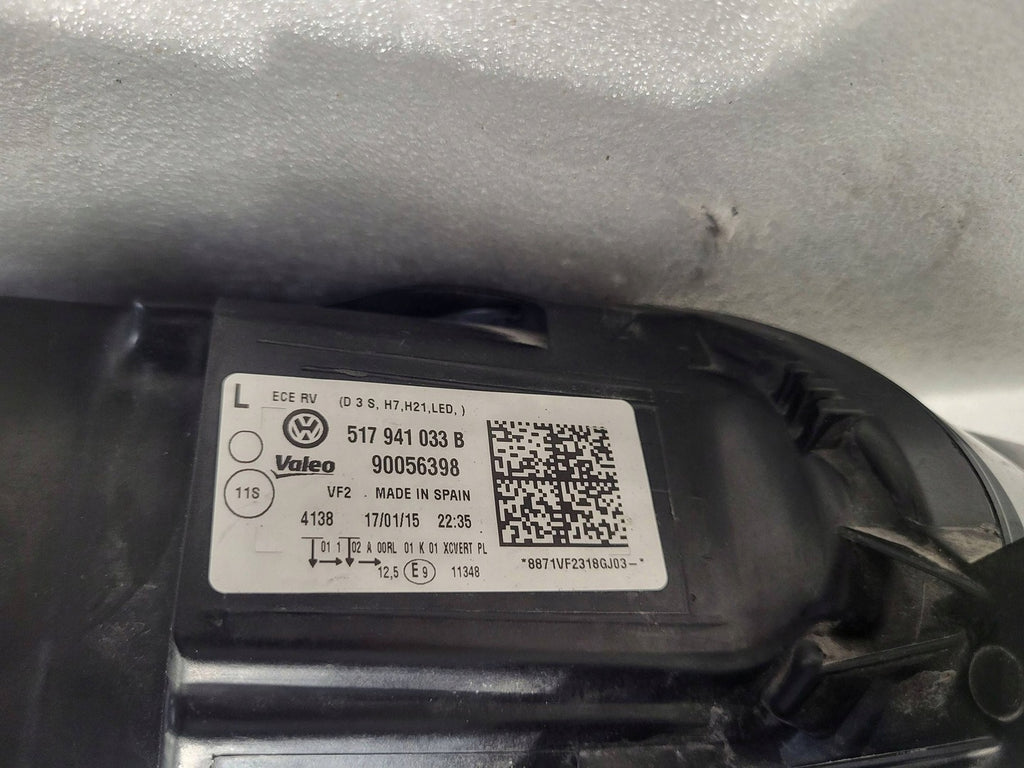 Frontscheinwerfer VW Golf Sportsvan 517941033B Xenon Links Headlight SCH4181386585nz