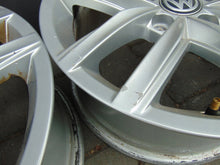 Load image into Gallery viewer, 4x Alufelge 16 Zoll 6.5" 5x112 46ET Glanz Silber 5G0601025CS VW Golf VII I FEL9307844790vo