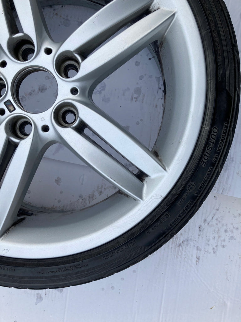 1x Alufelge 18 Zoll 7.5" 5x120 41ET Silber 8036939 BMW 1 E81 E87 Rim Wheel FEL3532338645oe