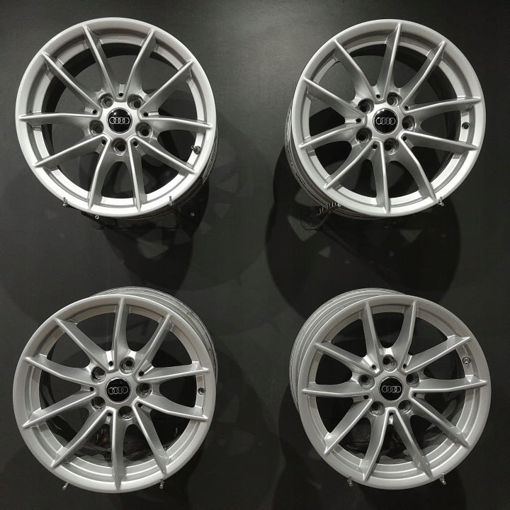 4x Alufelge 16 Zoll 6.5" 5x112 22ET Audi I Rim Wheel FEL2858199514bh