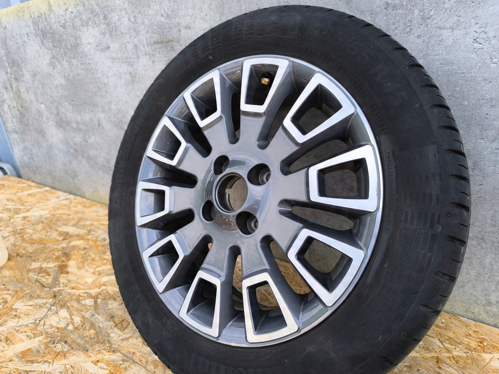 1x Alufelge 15 Zoll 5.5" 4x100 1SL601025K Seat Mii Rim Wheel