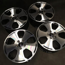 Load image into Gallery viewer, 4x Alufelge 17 Zoll 7.5" 5x112 56ET Glanz Schwarz Audi A3 Rim Wheel FEL7936943566yt