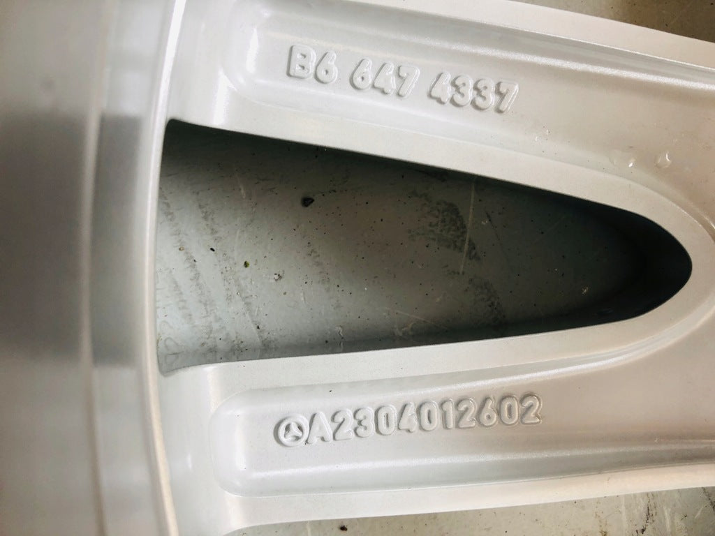 1x Alufelge 18 Zoll 9.5" 5x112 40ET A2304012602 Mercedes-Benz Sl Rim Wheel FEL6662587289td