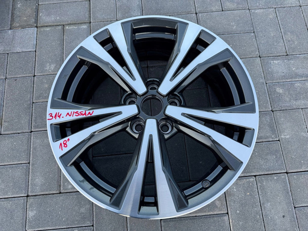 1x Alufelge 18 Zoll HV03BMB94 Nissan X-Trail I Qashqai Rim Wheel FEL4609281389oo