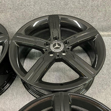 Laden Sie das Bild in den Galerie-Viewer, 4x Alufelge 18 Zoll 7.5" 5x112 49ET Glanz Schwarz A1774013200 Mercedes-Benz Cla FEL9145924461ei