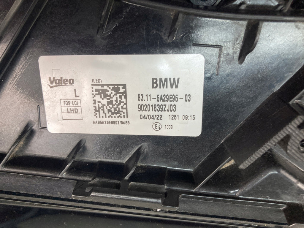 Frontscheinwerfer BMW X2 F39 5A29E95-03 Full LED Links Scheinwerfer Headlight SCH1224891765mr