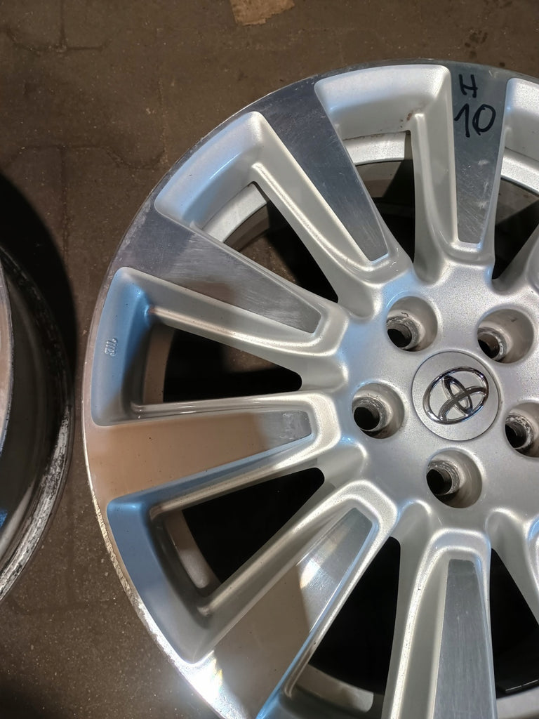 1x Alufelge 18 Zoll 7.0" 5x114.3 35ET Glanz Silber Toyota Sienna Rim Wheel FEL6427911013cd