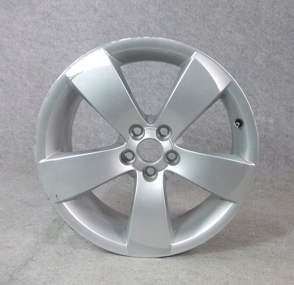 1x Alufelge 17 Zoll 7.0" 5x100 41ET Glanz Silber 5J7601025B Skoda Fabia Ii