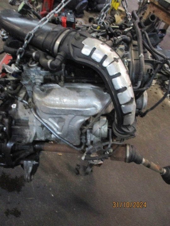Motor Ford Fiesta II Fbd JQDB1J 1.6 97PS 71kW 150TKm Benzin Engine Komplett MOT4241901866az