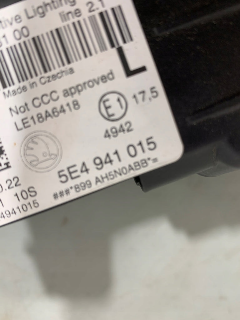 Frontscheinwerfer Skoda Octavia 5e3 I Nx3 Nx5 5E4941015A Full LED Links SCH8895891412pu