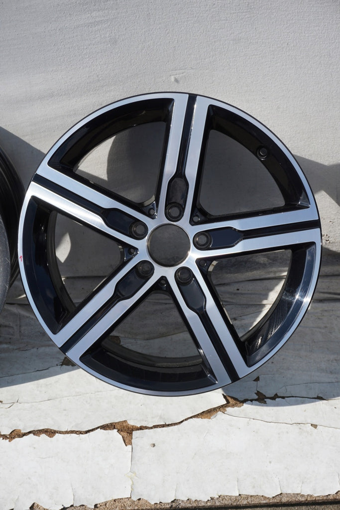 1x Alufelge 18 Zoll 7.5" 5x112 49ET Glanz Schwarz A1774013200 Mercedes-Benz FEL4449876186fj