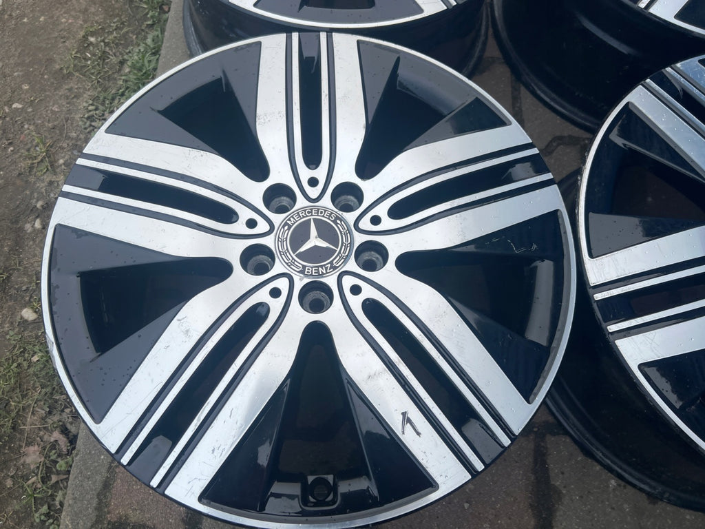 4x Alufelge 18 Zoll 7.5" 5x112 53 5ET A2434011400 Mercedes-Benz Eqa Rim Wheel FEL3010673714ov