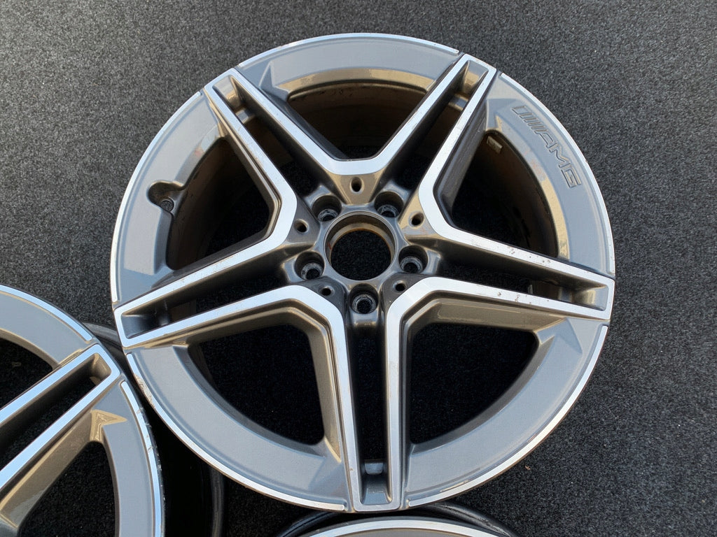 1x Alufelge 18 Zoll 7.5" 5x112 44ET A2054019500 Mercedes-Benz W205 A205 FEL6918029922ge