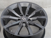 Laden Sie das Bild in den Galerie-Viewer, 4x Alufelge 18 Zoll 8.0" 5x112 44ET Matt Schwarz VW Passat Arteon Rim Wheel FEL4212782576qt