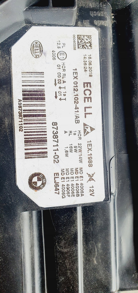 Frontscheinwerfer BMW F30 F31 8738711-02 LED Links Scheinwerfer Headlight SCH6281314125sb