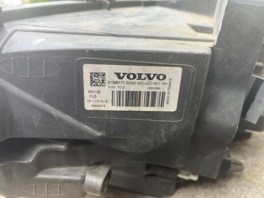 Frontscheinwerfer Volvo S90 111154236 Full LED Rechts Scheinwerfer Headlight SCH2290658446rq