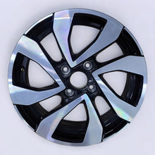 Laden Sie das Bild in den Galerie-Viewer, 1x Alufelge 15 Zoll 5.5&quot; 4x100 41ET Glanz Silber 1S0601025CE Mg Up! Rim Wheel