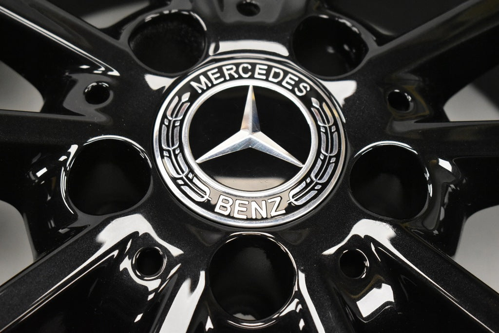 4x Alufelge 17 Zoll 6.5" 5x112 38ET Glanz Schwarz A1564011700 Mercedes-Benz X156 FEL4813699281nw