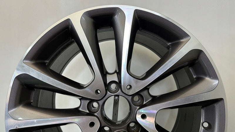 1x Alufelge 18 Zoll 9.0" 5x112 53ET Glanz Graphit A2134010400 Mercedes-Benz Mg FEL8183825751bp