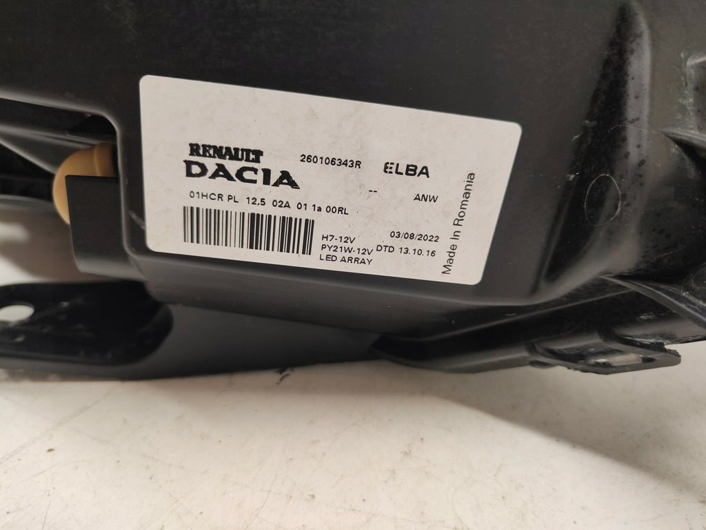 Frontscheinwerfer Dacia Sandero 260106343R LED Rechts Scheinwerfer Headlight