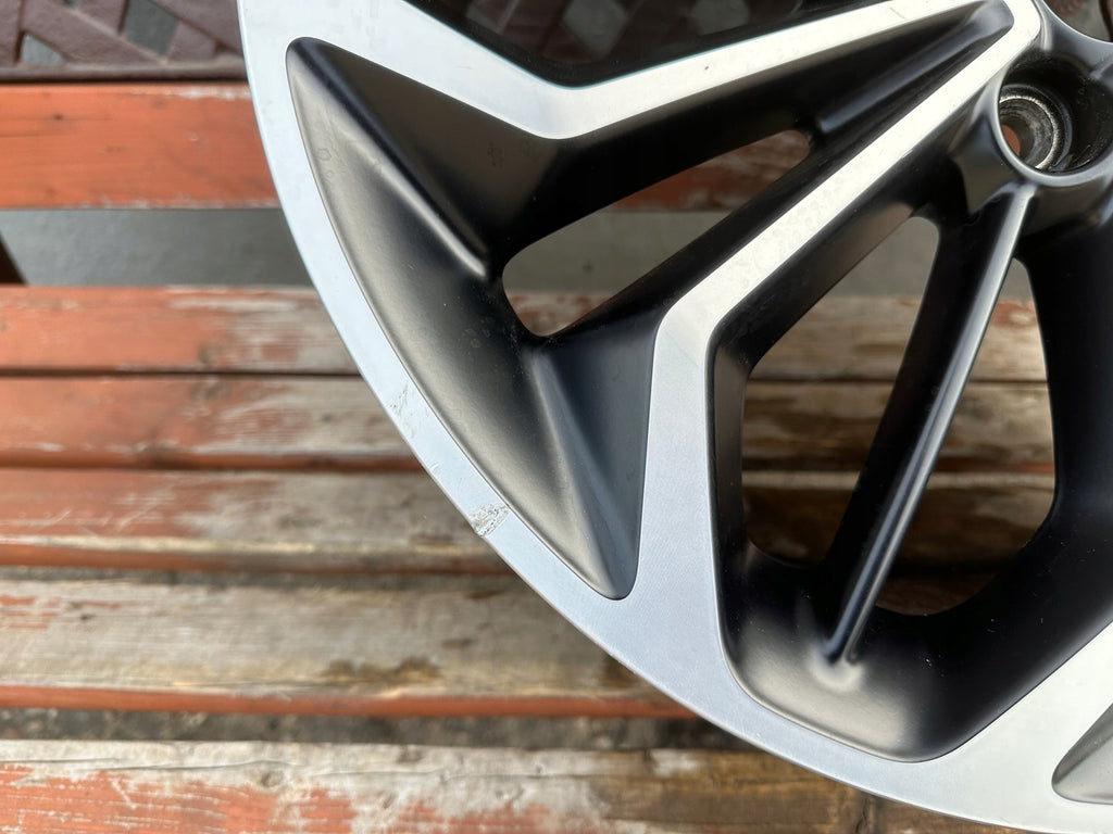 1x Alufelge 18 Zoll 8.0" 5x108 55ET JX7C-1007-H1A Ford Focus Rim Wheel