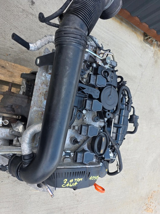 Motor Audi Seat Skoda VW A3 I CAW CAWA 2.0 TFSI 103TKm Benzin Engine Komplett MOT5895407572pq