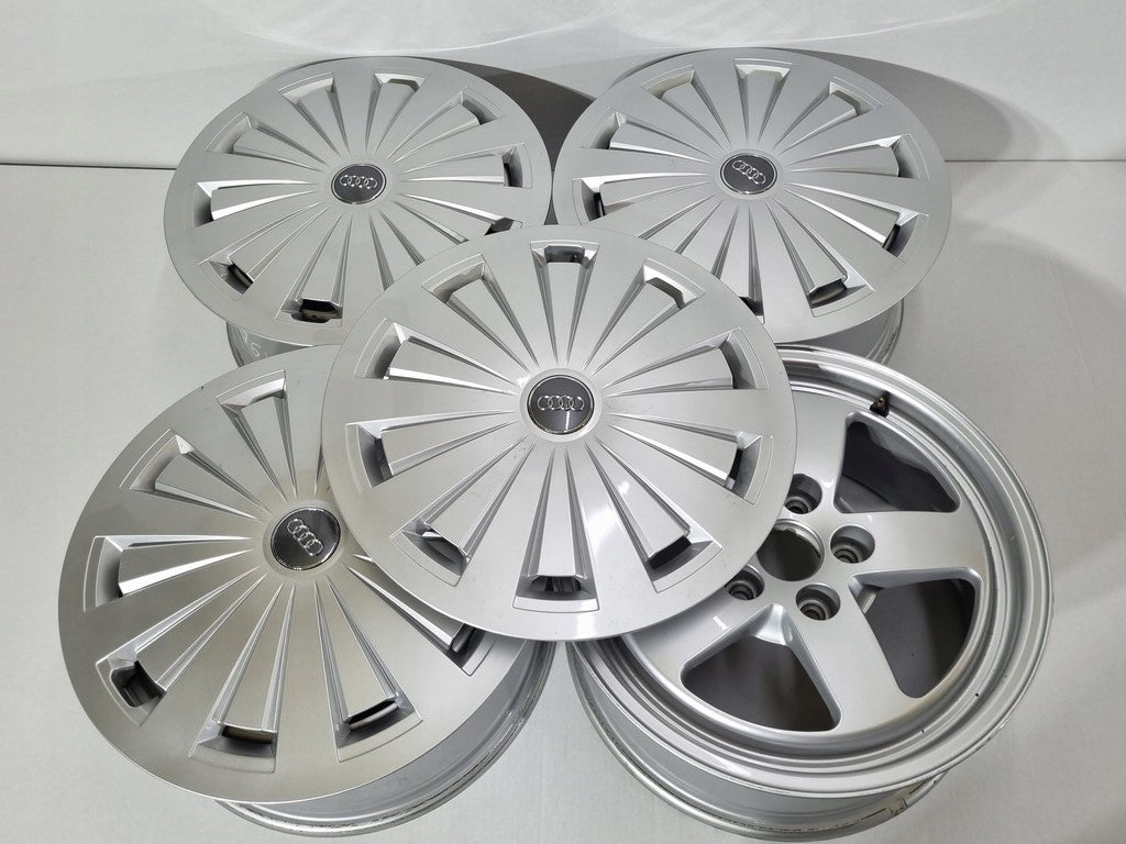 4x Alufelge 16 Zoll 7.0" 5x112 35ET 8W0601025 Audi Rim Wheel FEL8154012201dk
