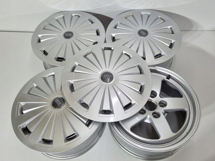 4x Alufelge 16 Zoll 7.0" 5x112 35ET 8W0601025 Audi Rim Wheel FEL8154012201dk