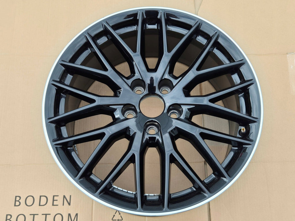 1x Alufelge 18 Zoll 8.0" 5x112 40ET Glanz Schwarz 8W0601025DD Audi A4 Rim Wheel FEL8616473342ks