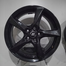 Laden Sie das Bild in den Galerie-Viewer, 4x Alufelge 17 Zoll 7.0" 5x112 35ET Glanz Schwarz KBA50461 Audi B8 Rim Wheel FEL8654045465bh