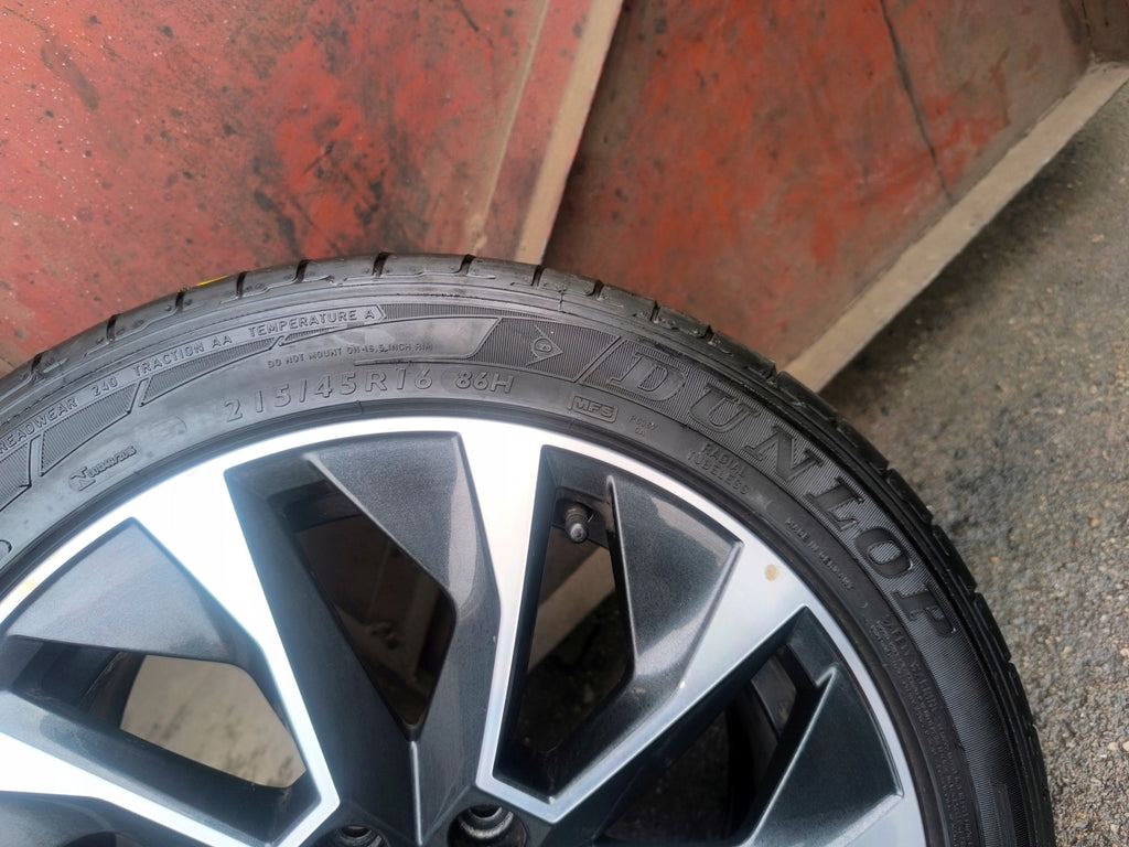 1x Alufelge 16 Zoll 7.0" 5x100 46ET Matt Grau 6V0601025N Skoda Fabia I Rim Wheel FEL4436613534dj