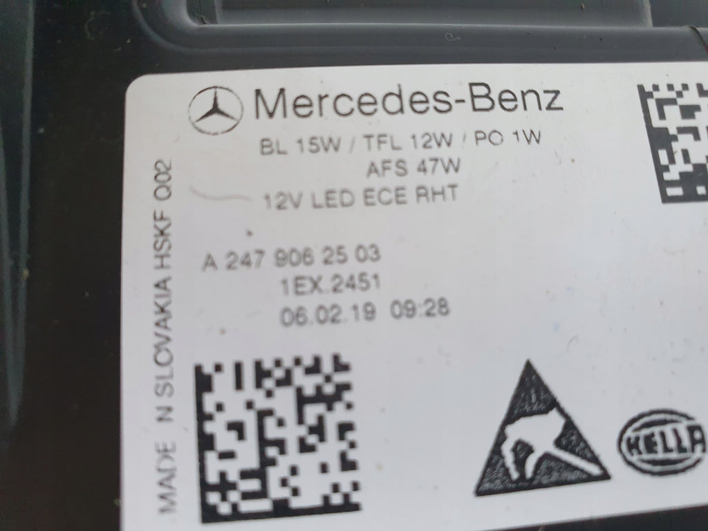 Frontscheinwerfer Mercedes-Benz 2479062503 A2479062503 Full LED Links Headlight