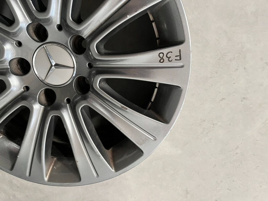 1x Alufelge 16 Zoll 8.0" 5x112 46ET Glanz Graphit A2124015802 Mercedes-Benz W212