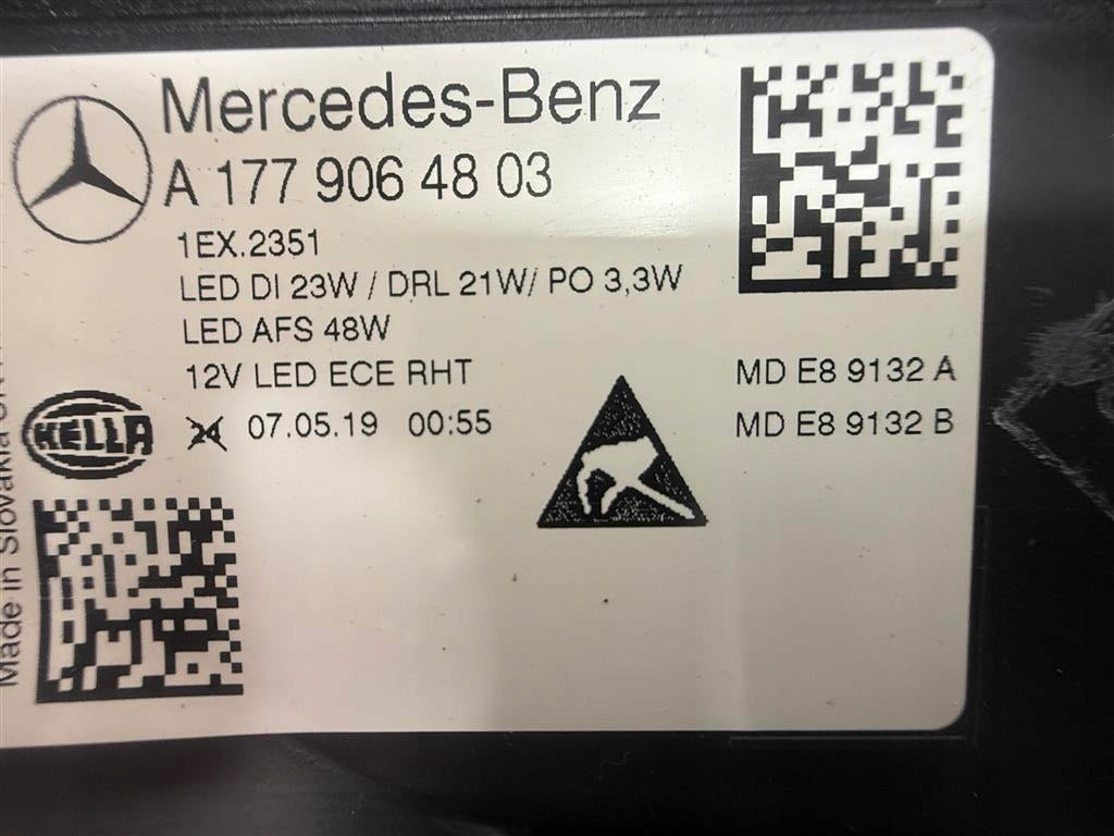 Frontscheinwerfer Mercedes-Benz W177 A1779064703 LED Rechts oder Links SCH2138608319rk