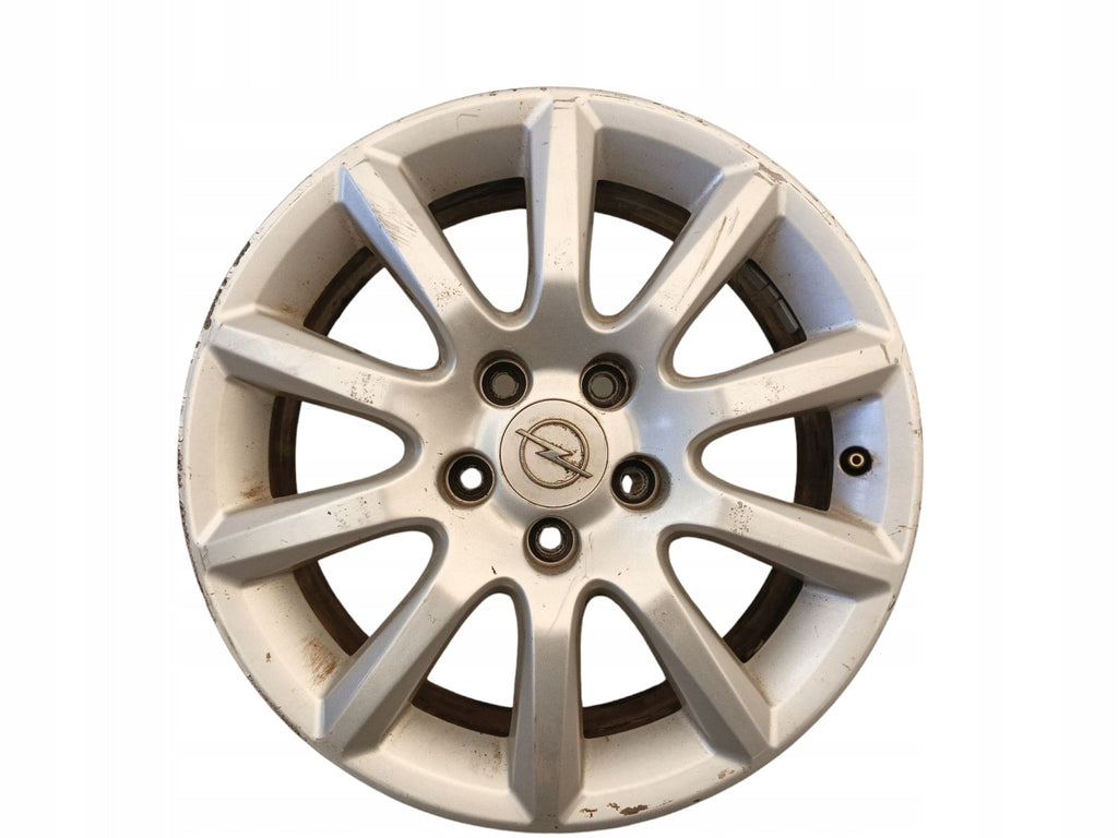 4x Alufelge 16 Zoll 6.5" 5x110 Glanz Silber Opel Astra Zafira B Rim Wheel FEL7439622352al