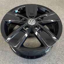 Laden Sie das Bild in den Galerie-Viewer, 4x Alufelge 17 Zoll 7.0" 5x120 55ET Glanz Schwarz 7E0601025P VW Multivan FEL7203575149az