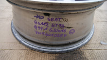 Load image into Gallery viewer, 1x Alufelge 16 Zoll 6.5" 5x112 33ET Glanz Silber 7N5601025 Seat I Rim Wheel FEL6307054406hy
