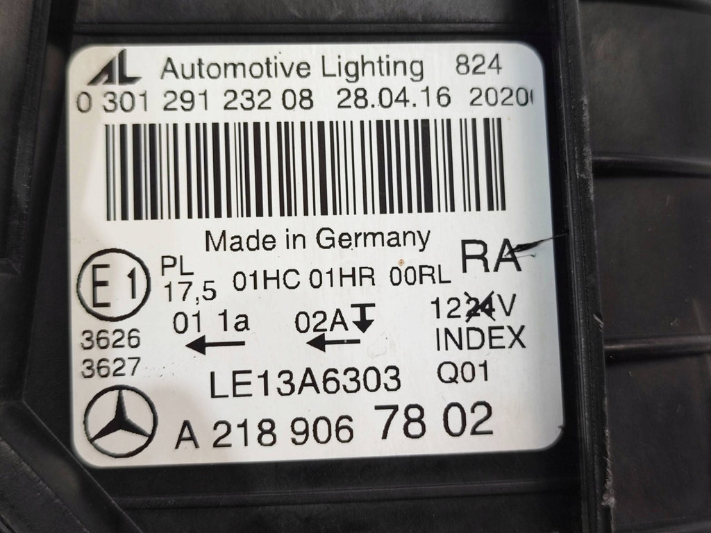 Frontscheinwerfer Mercedes-Benz Cls X218 C218 A2189067802 Rechts Headlight SCH3803789944tb